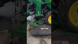 it's just that simple john deere 1025r mower deck #johndeere #tractors #deere