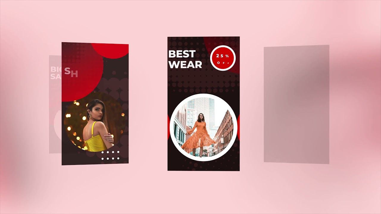 Fashion Instagram Story After Effect Template Pack YouTube