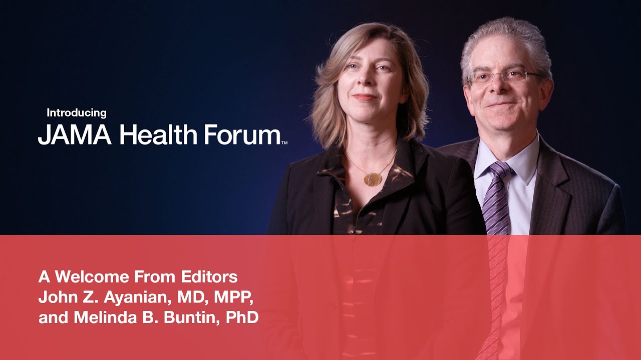 Introducing JAMA Health Forum YouTube
