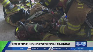 Lexington Fire Department seeks funding for special training
