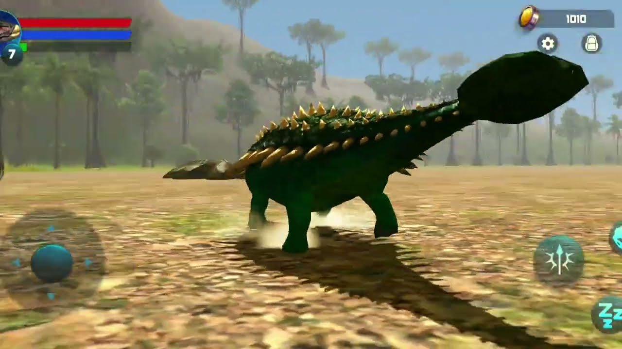 Best Dino Games Ankylosaurus Simulator Android Gameplay HD Dinosaur Videos Dinosaur Games simulator