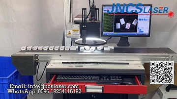 uv laser marking machine with CCD Visual Positioning System for marking plastic USB wall charger