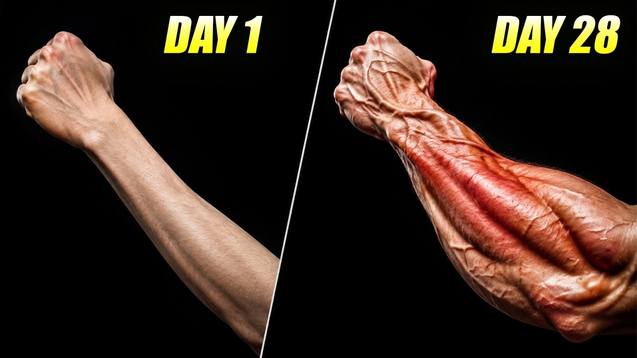 The ONLY 4 Exercises You Need For Massive Forearms. - YouTube