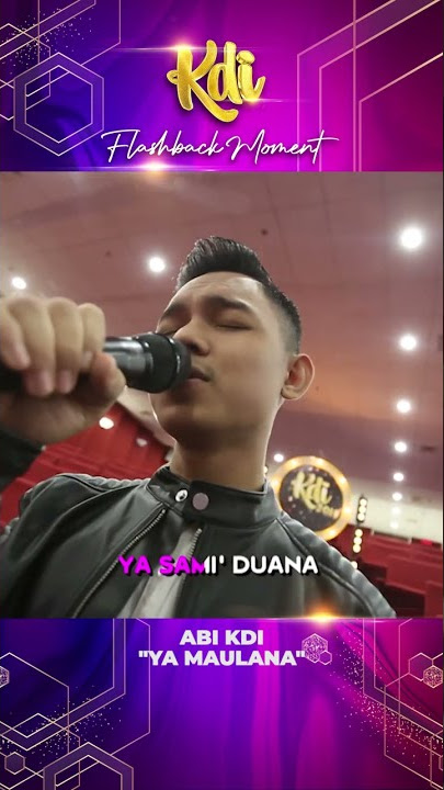 Abi KDI - Ya Maulana | KDI Flashback #shorts