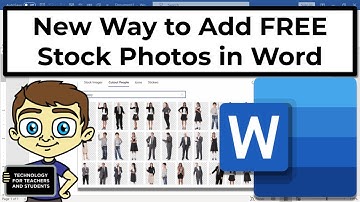 Insert and Edit FREE Stock Photos in Microsoft Word