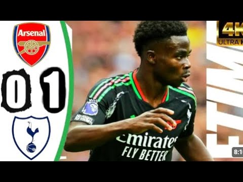ملخص مباراة آرسنال وتوتنهام 1 0 الدوري الإنجليزي الممتاز 2024 25 هدف غابرييل ماجالهايس