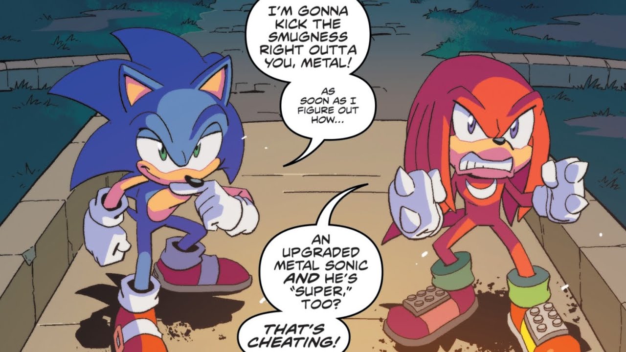 Super Neo Metal Sonic Embarrasses Sonic And Knuckles! 