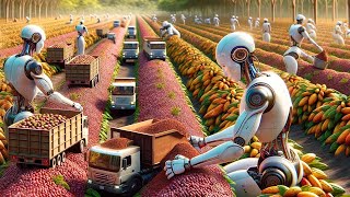 US Farmers Use Both Robots And Immigrant Workers To Harvest Millions Of Tons Of Fruits & Vegetables