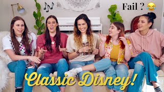 HARMONIZING CHALLENGE | Classic Disney Songs!