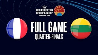 QUARTER-FINALS: France v Lithuania | Full Basketball Game