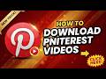 Download Pinterest Videos On PC | Pinterest Video Download 2026