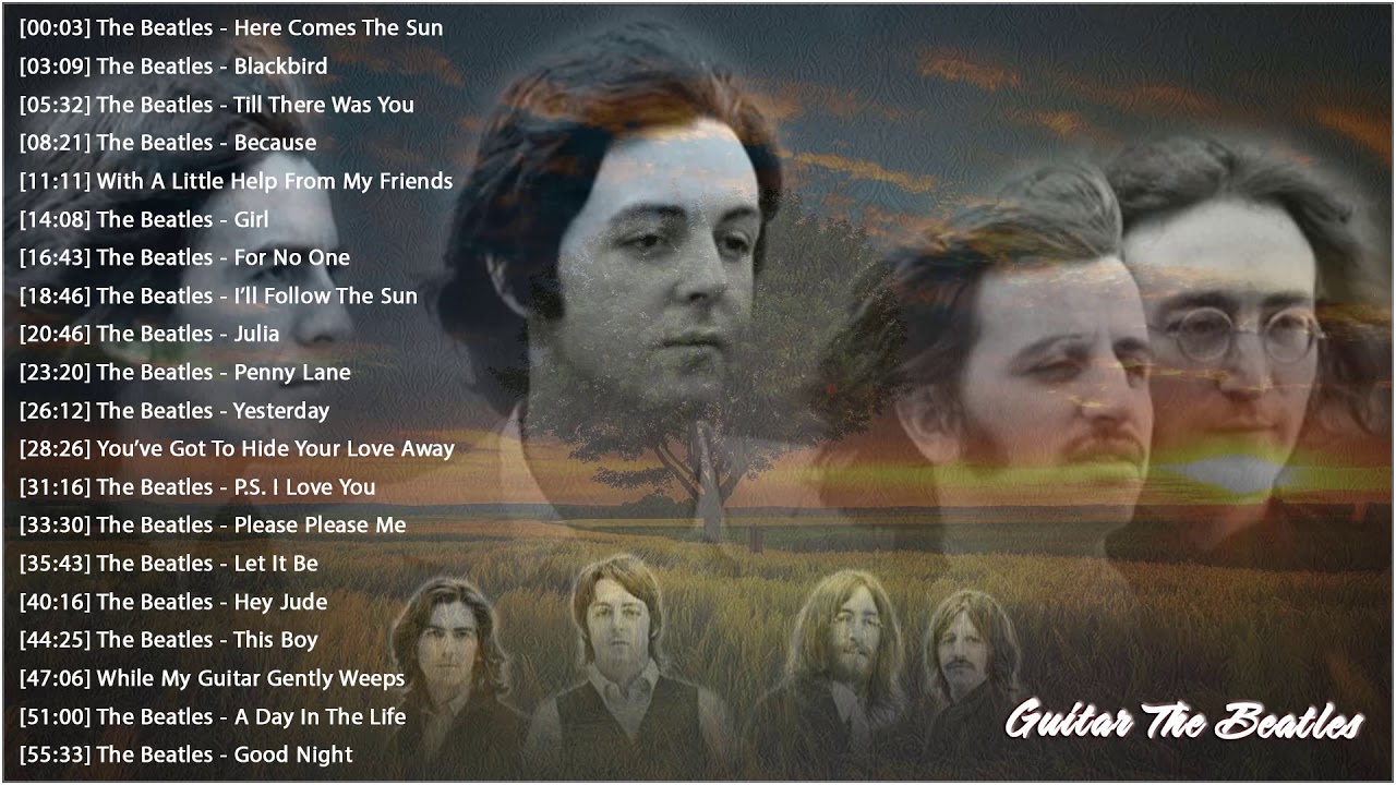 The Beatles Guitar Collection The Beatles' classical guitar relaxes