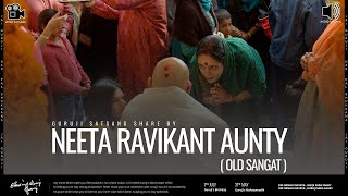 Neeta Ravikant Aunty | Guruji Old Sangat | Experiences Share By Old Sangat | Guruji Satsang 🔊🎥