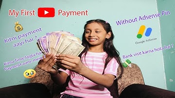 My First YouTube Payment 💸 without AdSense Pin | Real stories and struggles