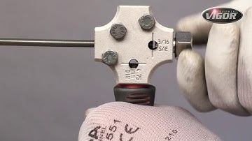 Vigor Felsapparaat voor Ø 4,75 mm DIN & SAE