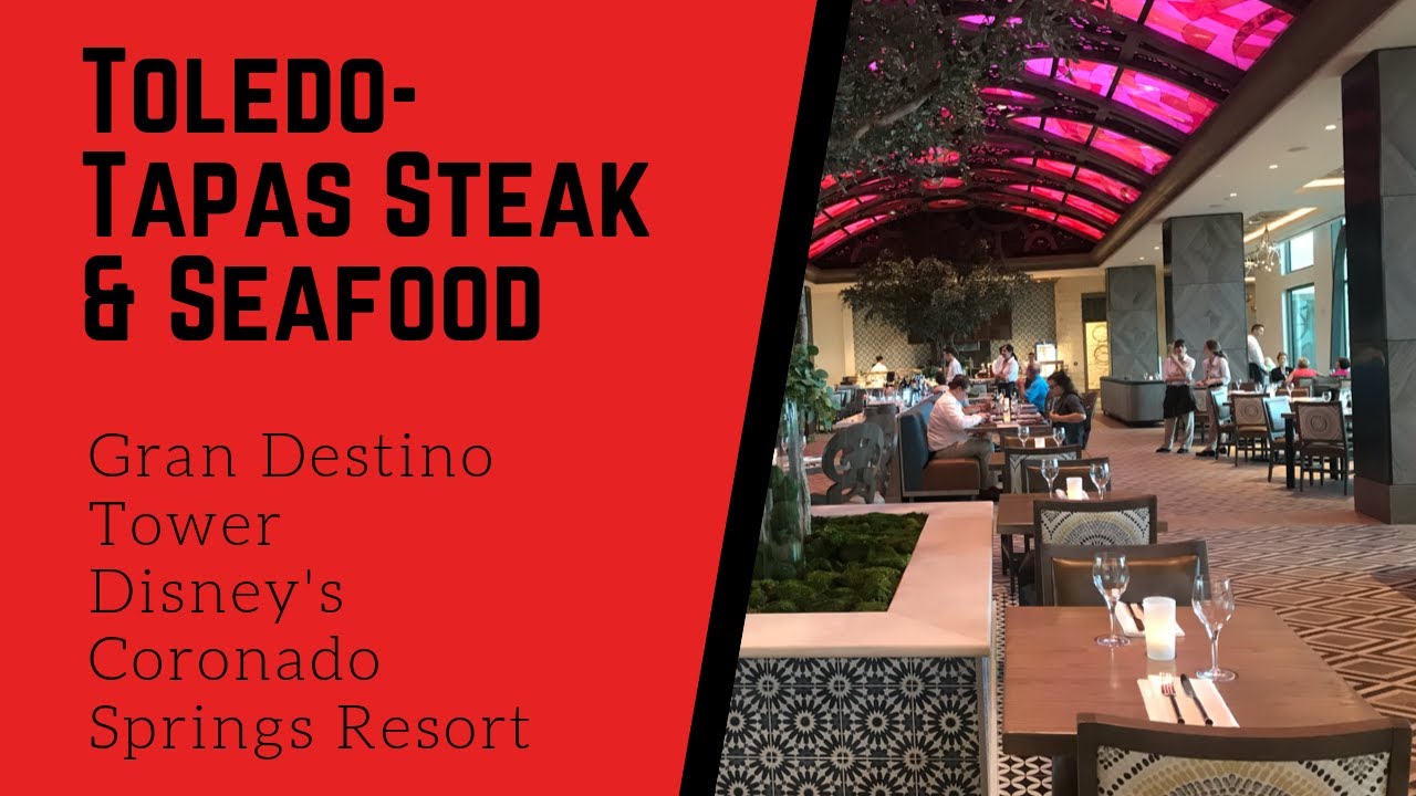 Toledo Tapas Steak & Seafood Gran Destino Tower YouTube