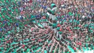 Castellers de Vilafranca - Td8 - Concurs de Castells 2012