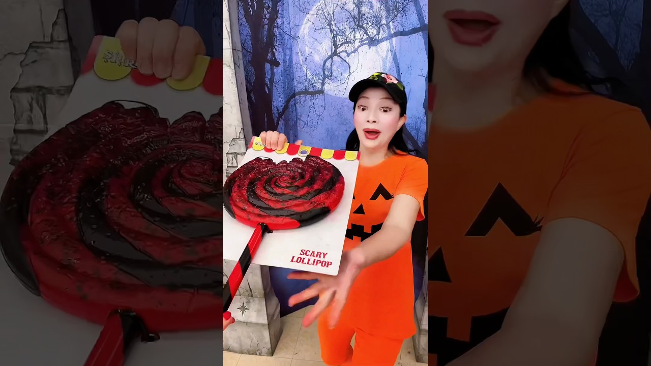 OMG! Scary Lollipop 😱❤️☠️🍭
