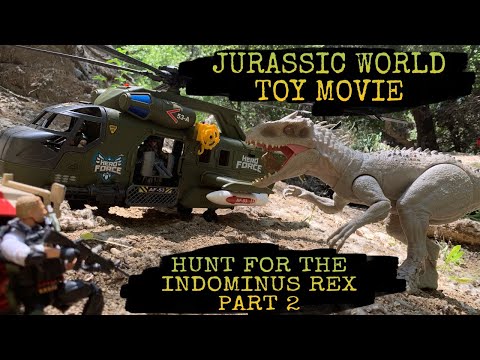 JURASSIC WORLD TOY MOVIE: HUNT FOR THE INDOMINUS REX PART 2