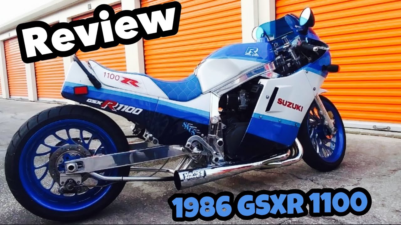 1986 GSXR 1100 REVIEW PART 2🔥🔥 | Christian Arroyo