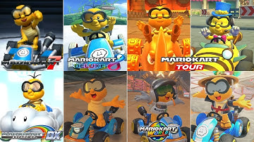 Evolution Of Lakitu Characters In Mario Kart Games [2011-2025]