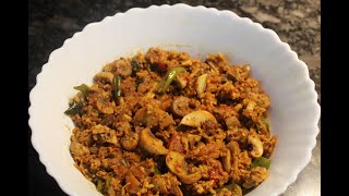 Mushroom Thoran | Tasty Mushroom Receipe |