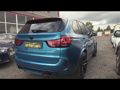 2016 BMW X5 M F85 (575) S63B44. Обзор (интерьер, экстерьер, двигатель).