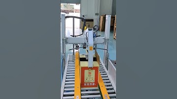 Adaptive folding carton sealer #automaticcartonsealer #salanpack