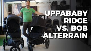 BOB Gear Alterrain vs. UPPAbaby RIDGE Comparison | AllTerrain Strollers | Magic Beans Reviews