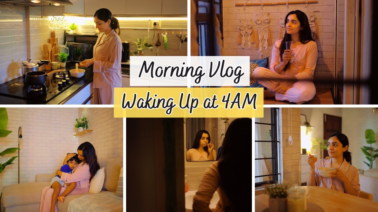 My 4AM Morning | Cozy Morning, Breakfast & Baby’s Lunch | Nimmy Arungopan | Arungopan | Aaryan Gopan