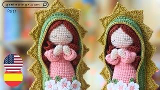 How to Crochet the Virgin of Guadalupe | Step-by-Step Tutorial | Gretawings