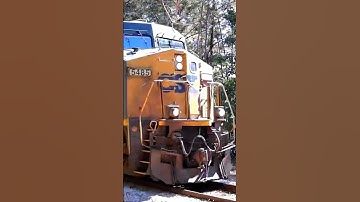 CSX manifest train with three engines