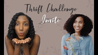 Thrifted Look for Less Challenge Invite - Open Thrift Collab