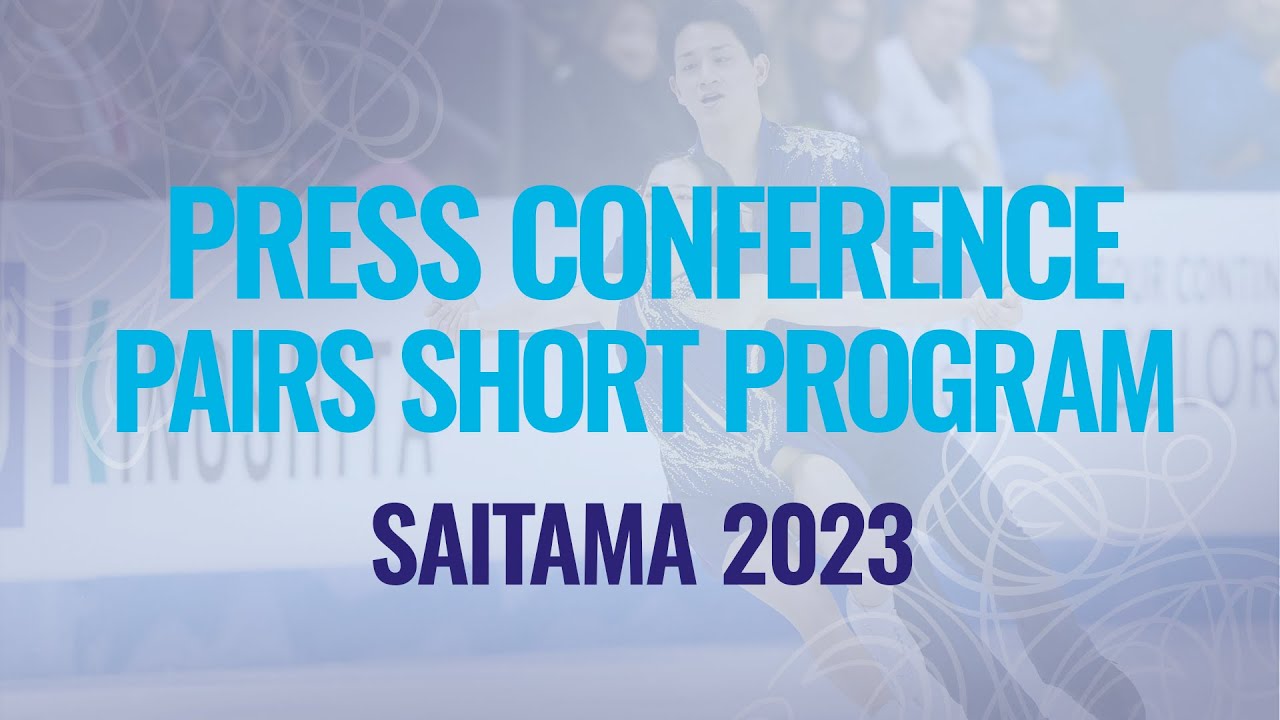 Pairs Short Program - Press Conference 