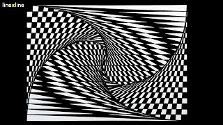 [OP ART] How to draw optical illusion art l Geometric art #027