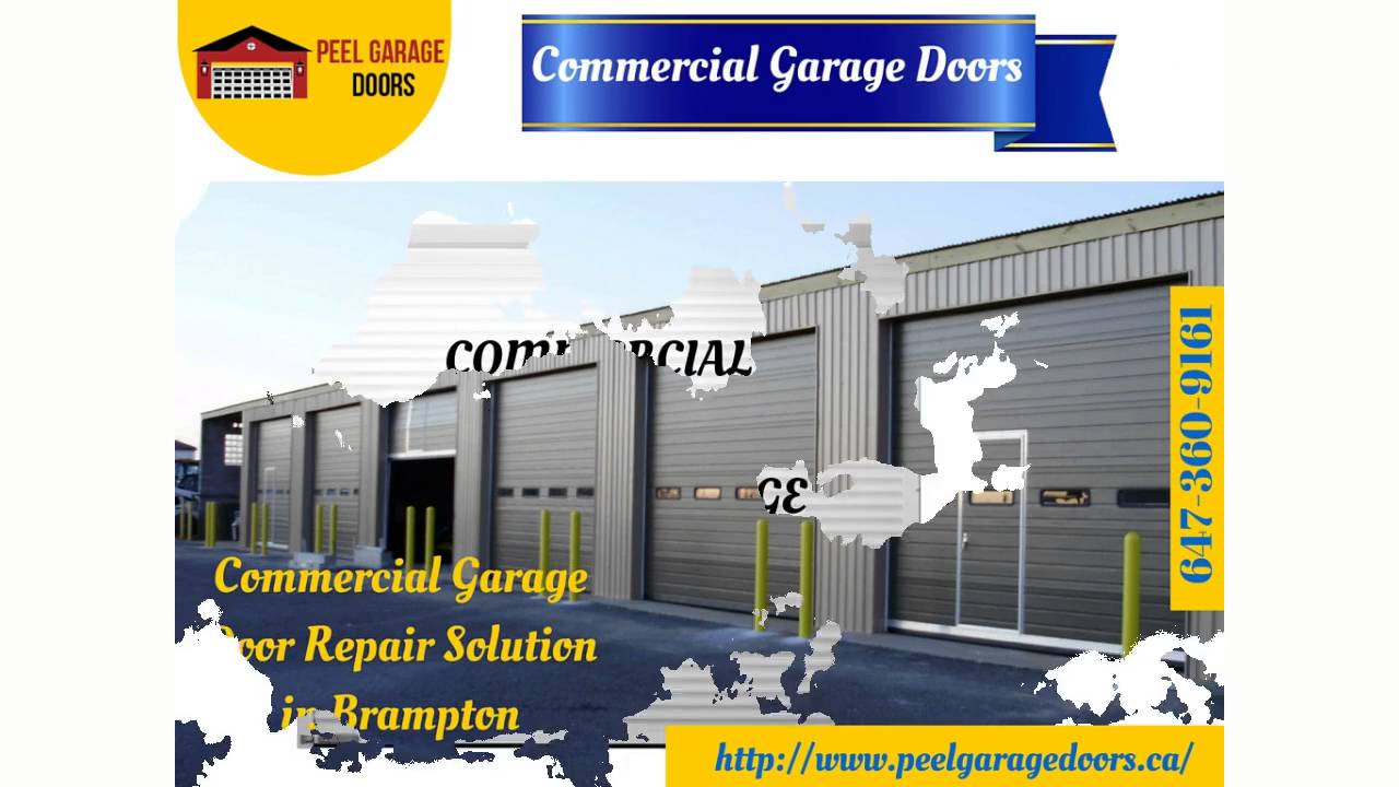 Brampton Garage Door Repair, Replacement, Residential, Commercial and
