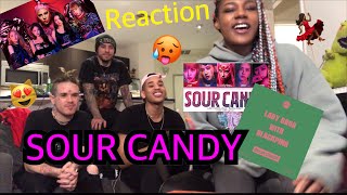 LADY GAGA BLACKPINK  SOUR CANDY REACTION