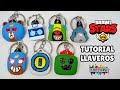 Como Hacer Llaveros de Brawl Stars / Pasta DAS
