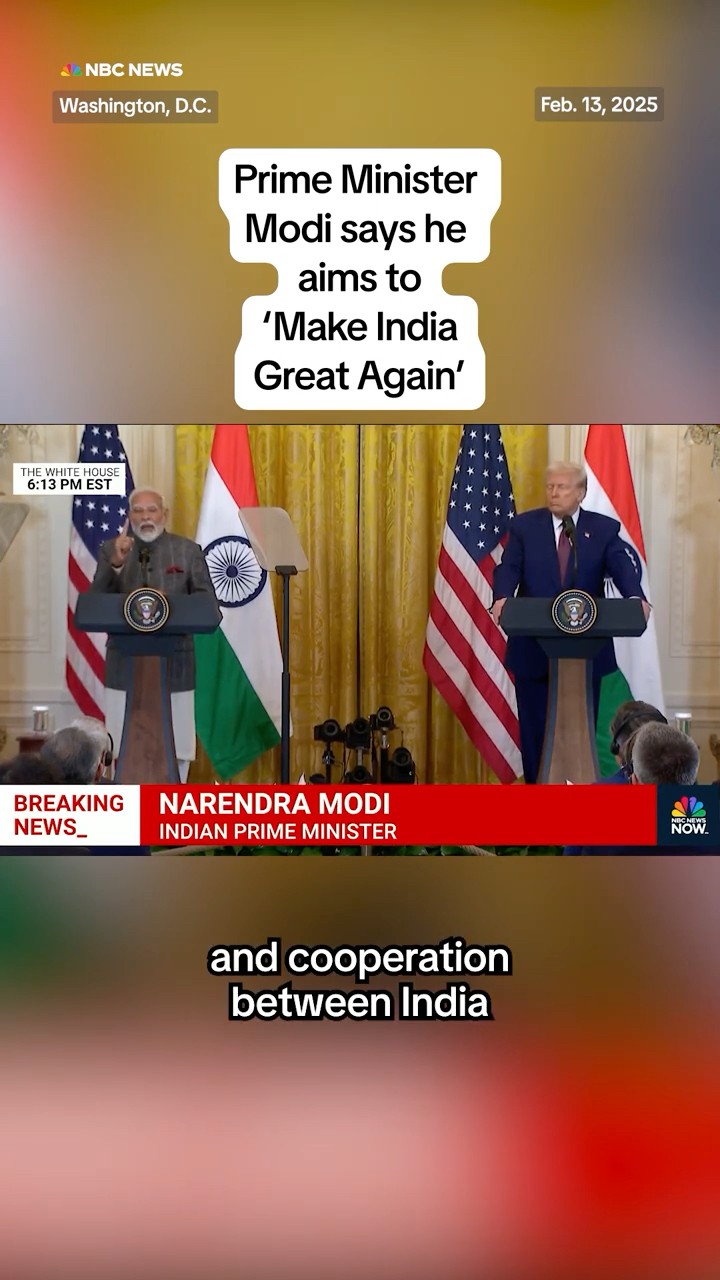 PM Modi says he aims to 'Make India Great Again'