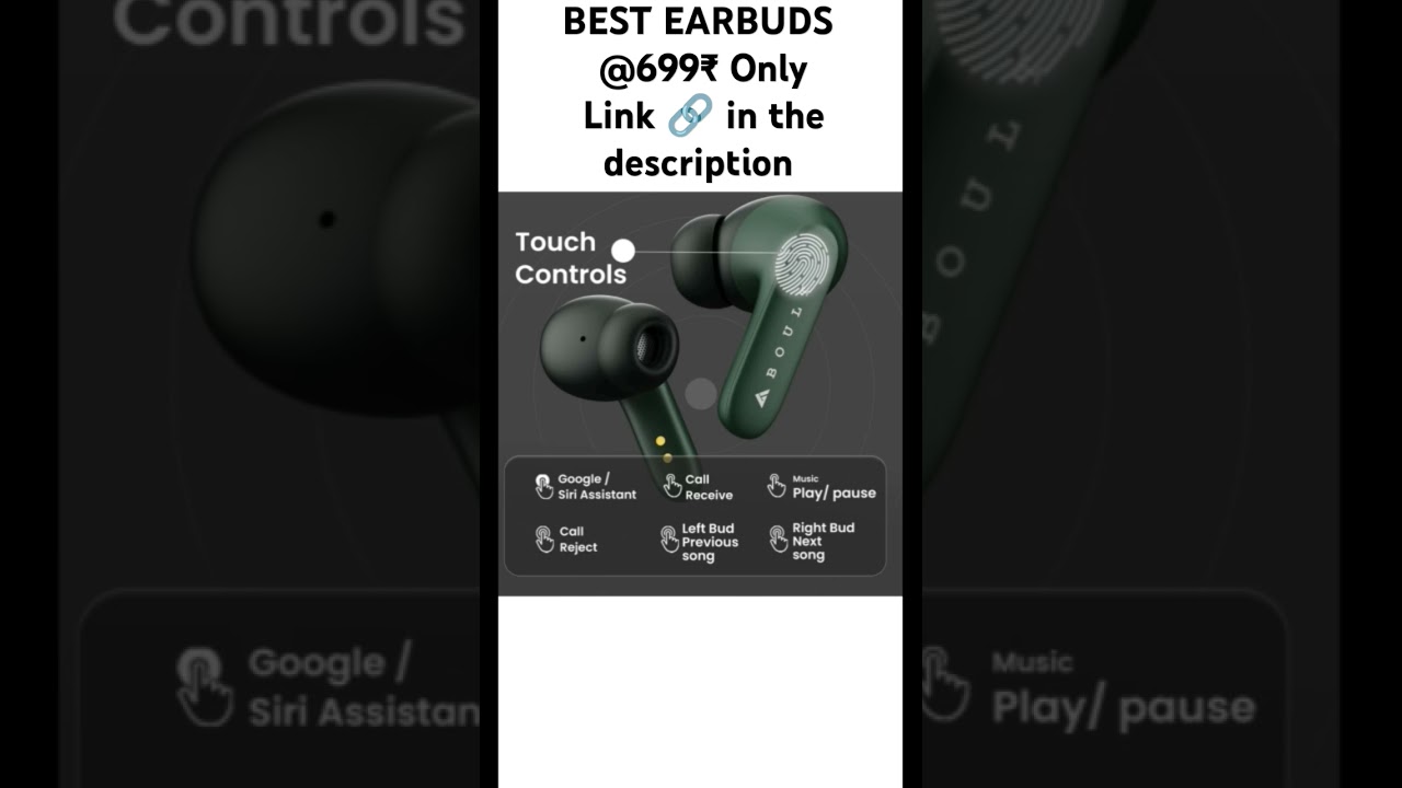 BEST EARBUDS UNDER @1000₹ || 