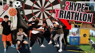 2Hype's FIRST EVER Backyard Sports Triathlon! ft. Tristan Jass