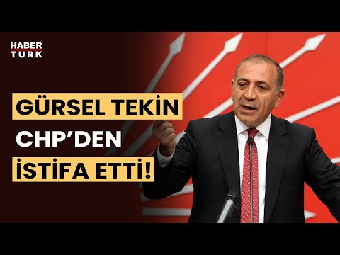 SON DAKİKA: Gürsel Tekin CHP'den istifa etti!