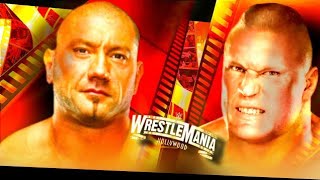 Brock Lesnar VS Batista WWE WRESTLEMANIA 37 (PROMO)