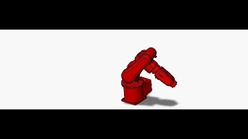 SolidWorks Robotic Arm Motion with Animation avi