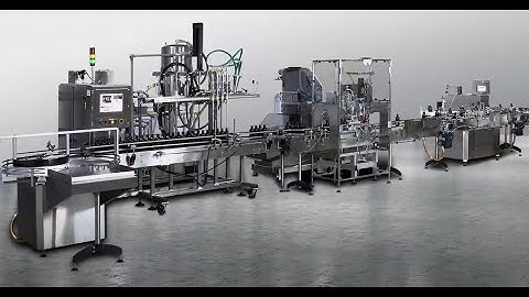 Liquid Chemical - Diagnostics - Intrinsically Safe Line(4-Head Filler, Secure Chuck Capper, Labeler)