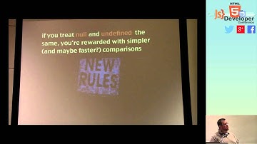 HTML5DevConf: Kyle Simpson " New Rules For JS"