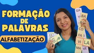 Jogos Formação de Palavras - Consciência Silábica [ALFABETIZAÇÃO] Professor em Sala