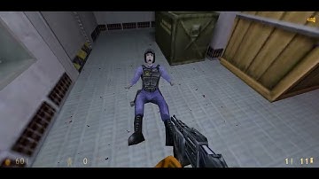 Playing half-life Uplink with an "unethical" amount of cheats