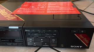 New In Sealed Box Unpacking Sl-Hf950 Betamax Beta Hifi Video Vcr ,In 2024.