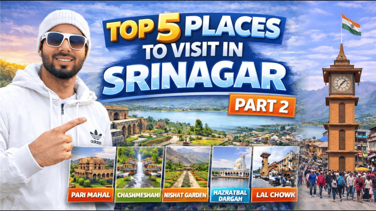 Srinagar Local Tour | 5 Famous Places in One Day | Kashmir Series – Part 2